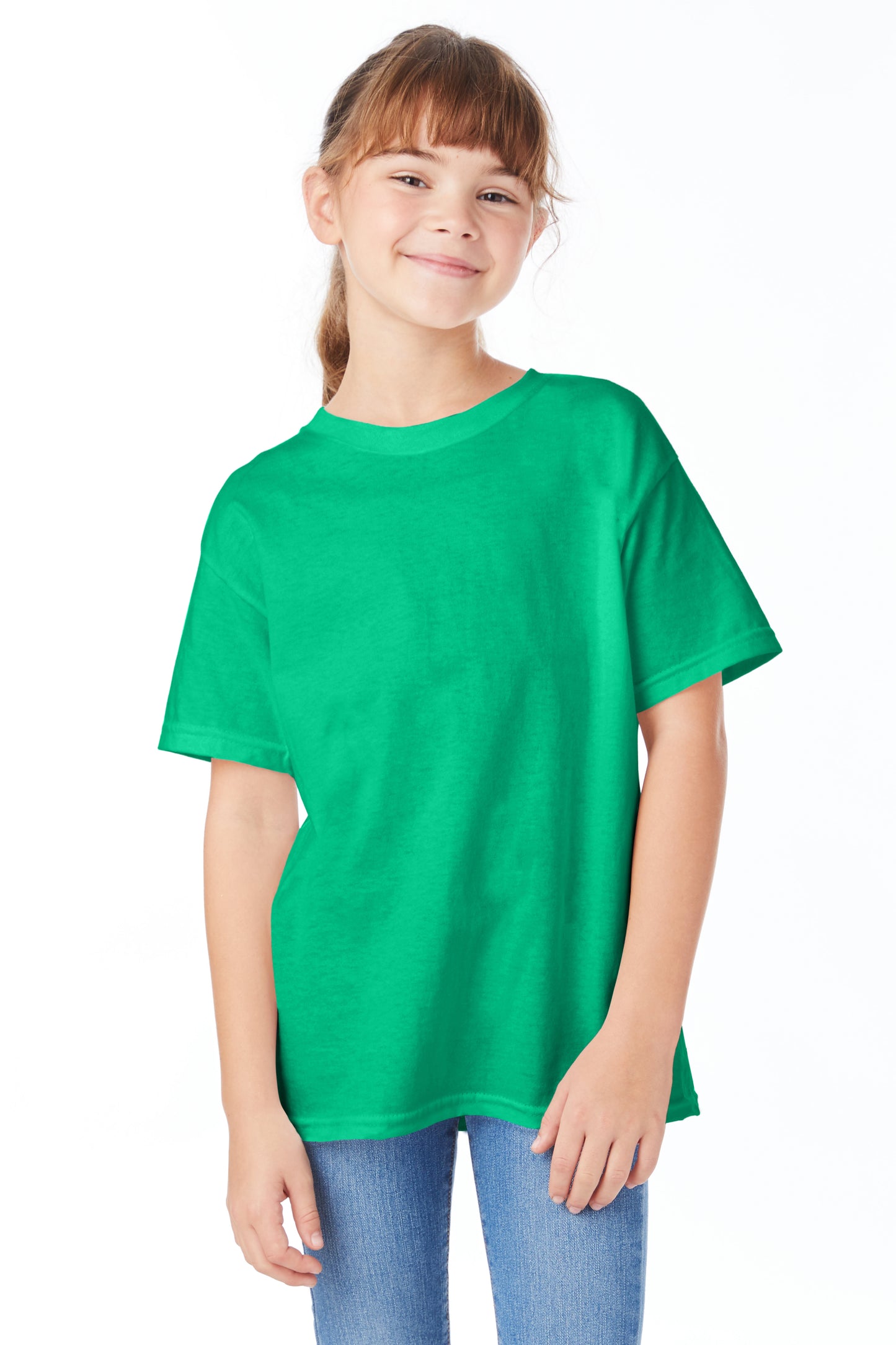 Youth Short Sleeve Essential-T - Kelly Green