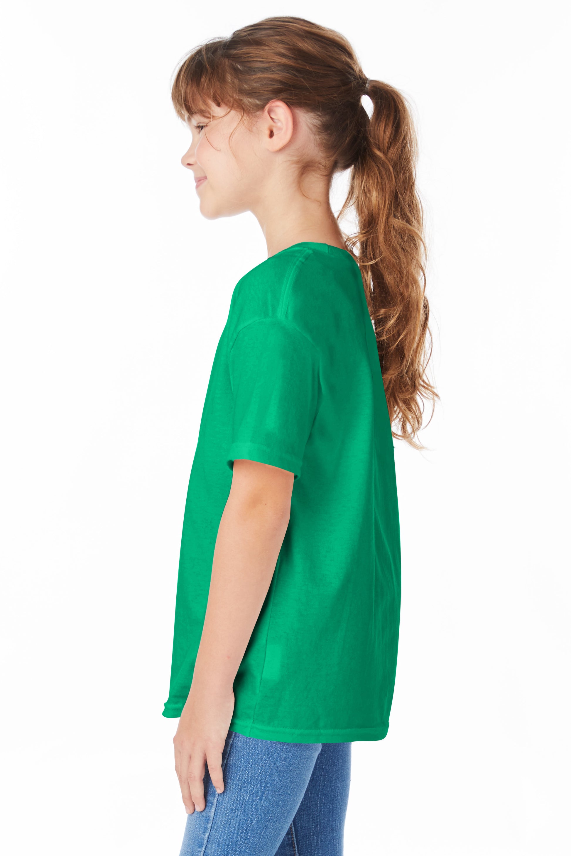 Youth Short Sleeve Essential-T - Kelly Green