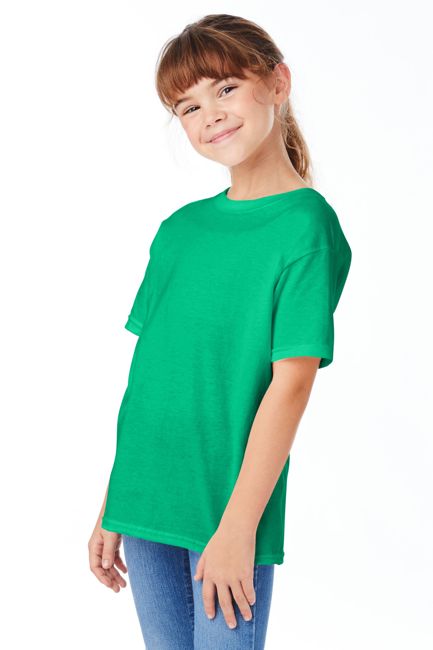 Youth Short Sleeve Essential-T - Kelly Green