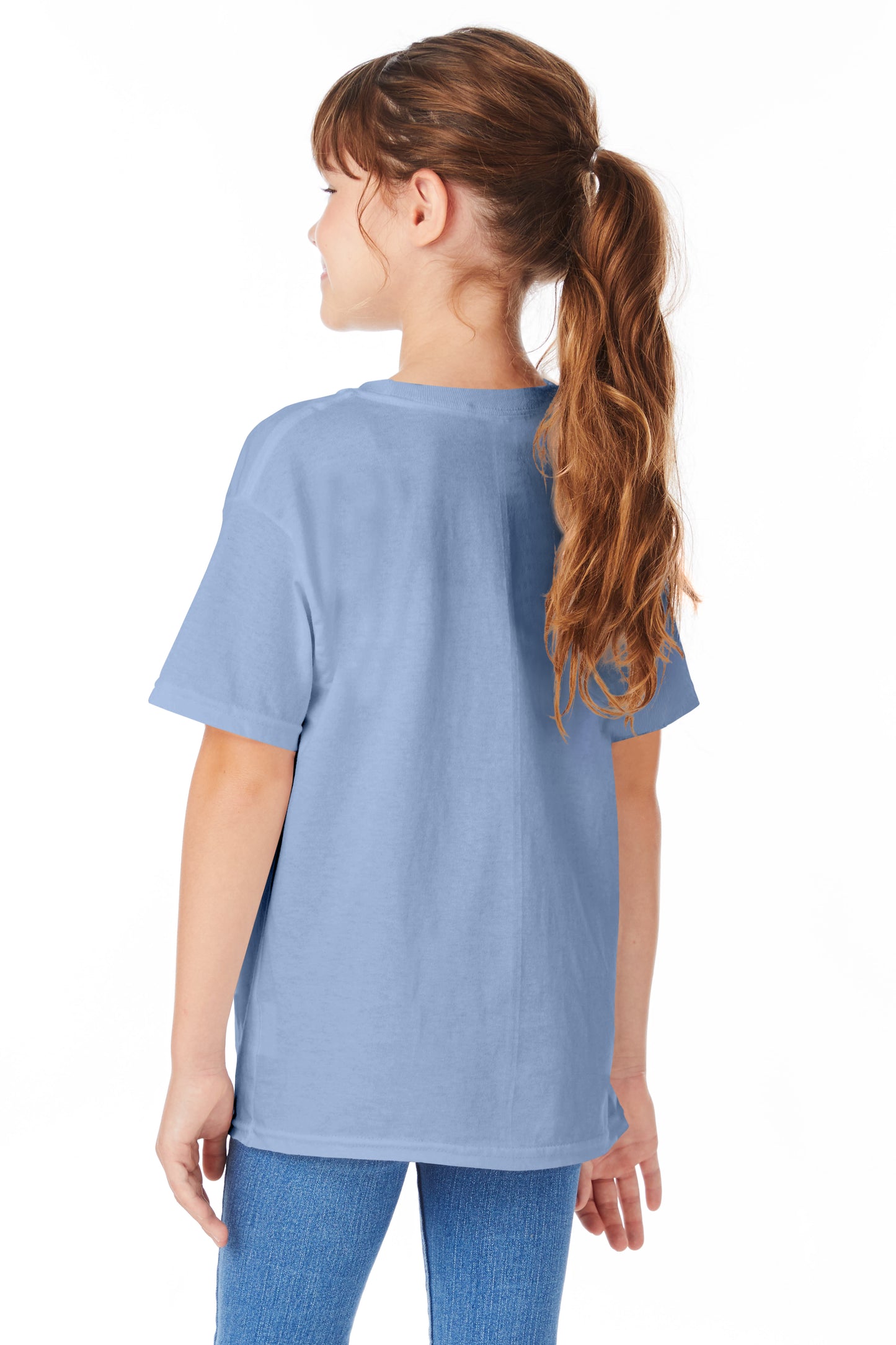 Youth Short Sleeve Essential-T - Light Blue