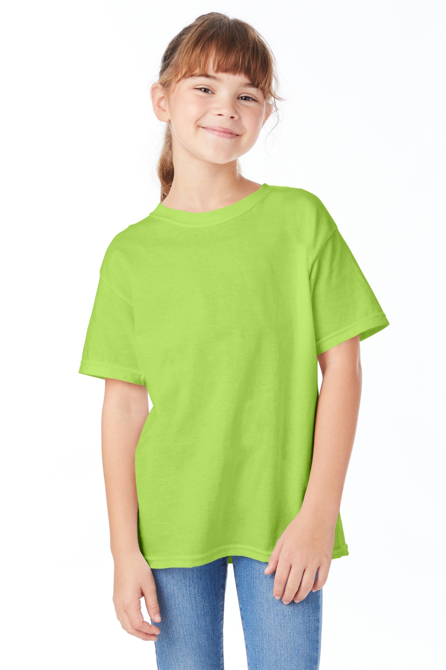 Youth Short Sleeve Essential-T - Lime