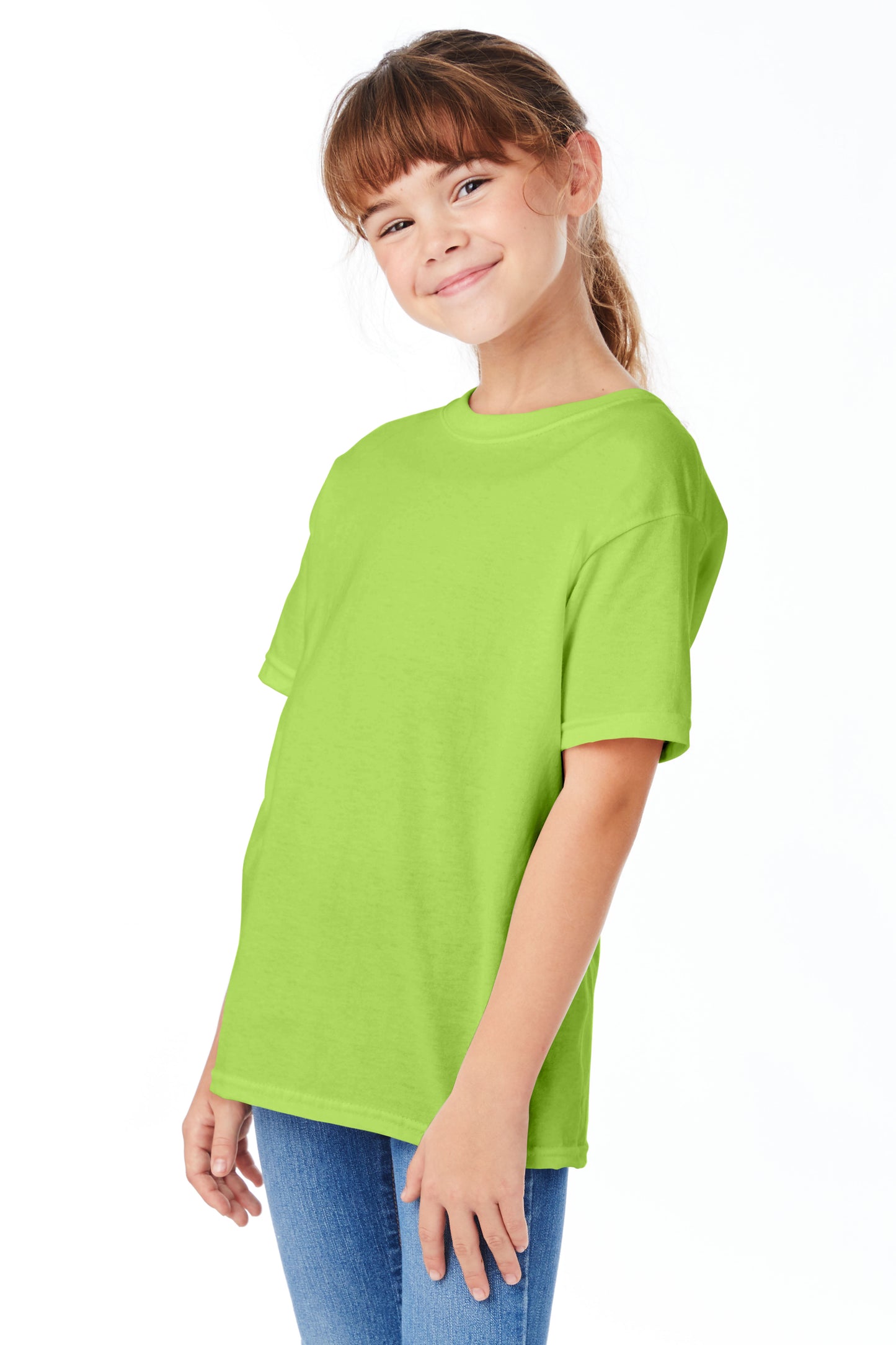 Youth Short Sleeve Essential-T - Lime