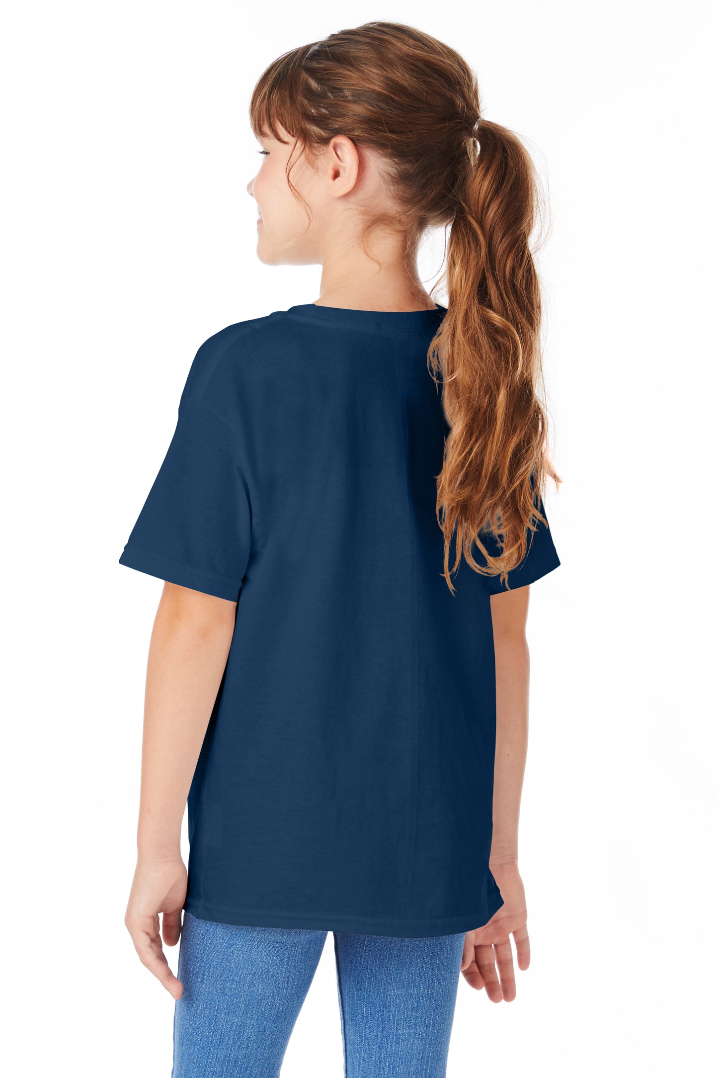 Youth Short Sleeve Essential-T - Navy