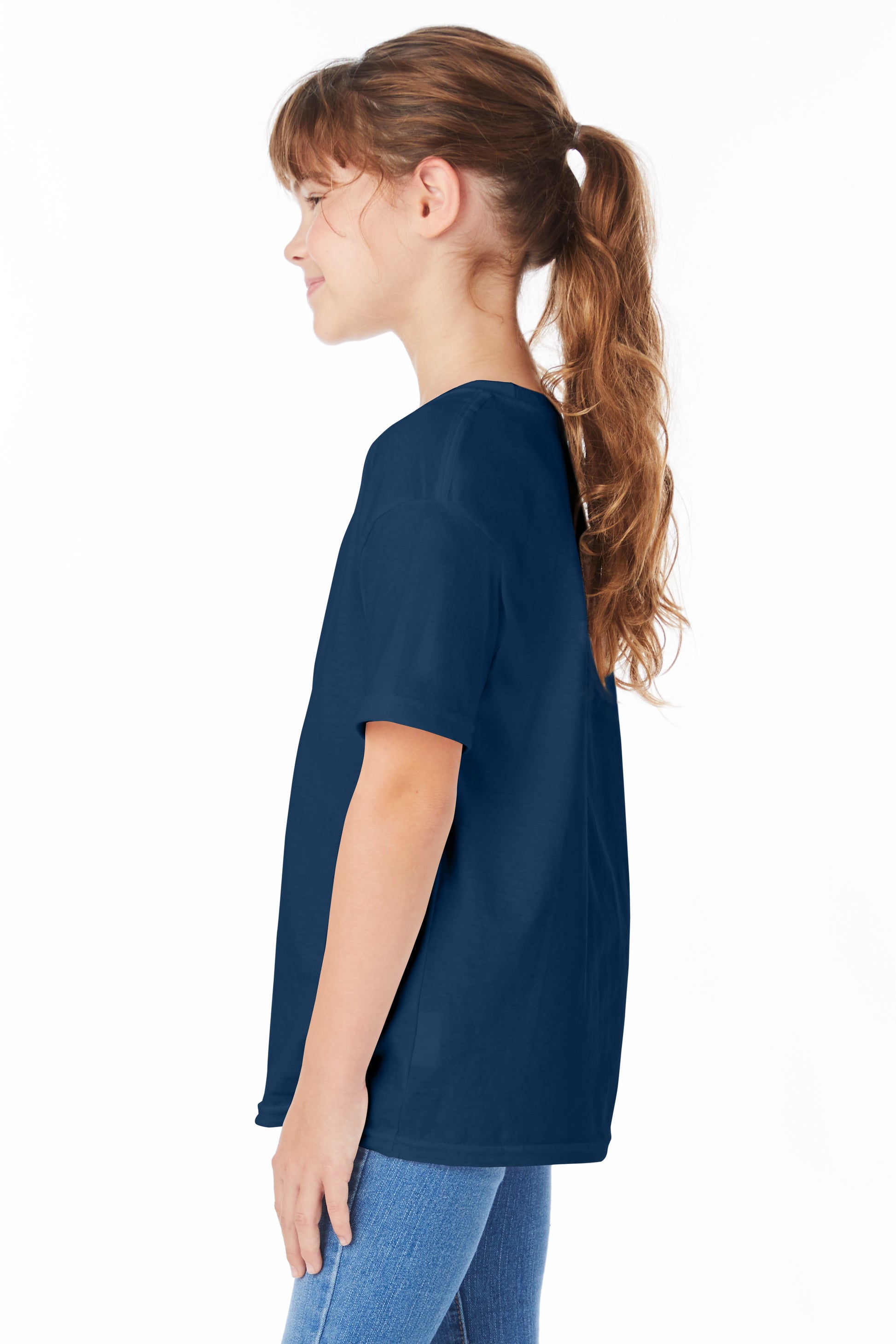 Youth Short Sleeve Essential-T - Navy