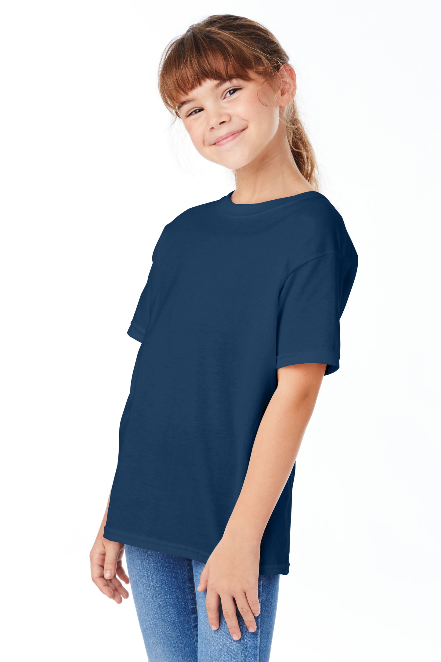 Youth Short Sleeve Essential-T - Navy