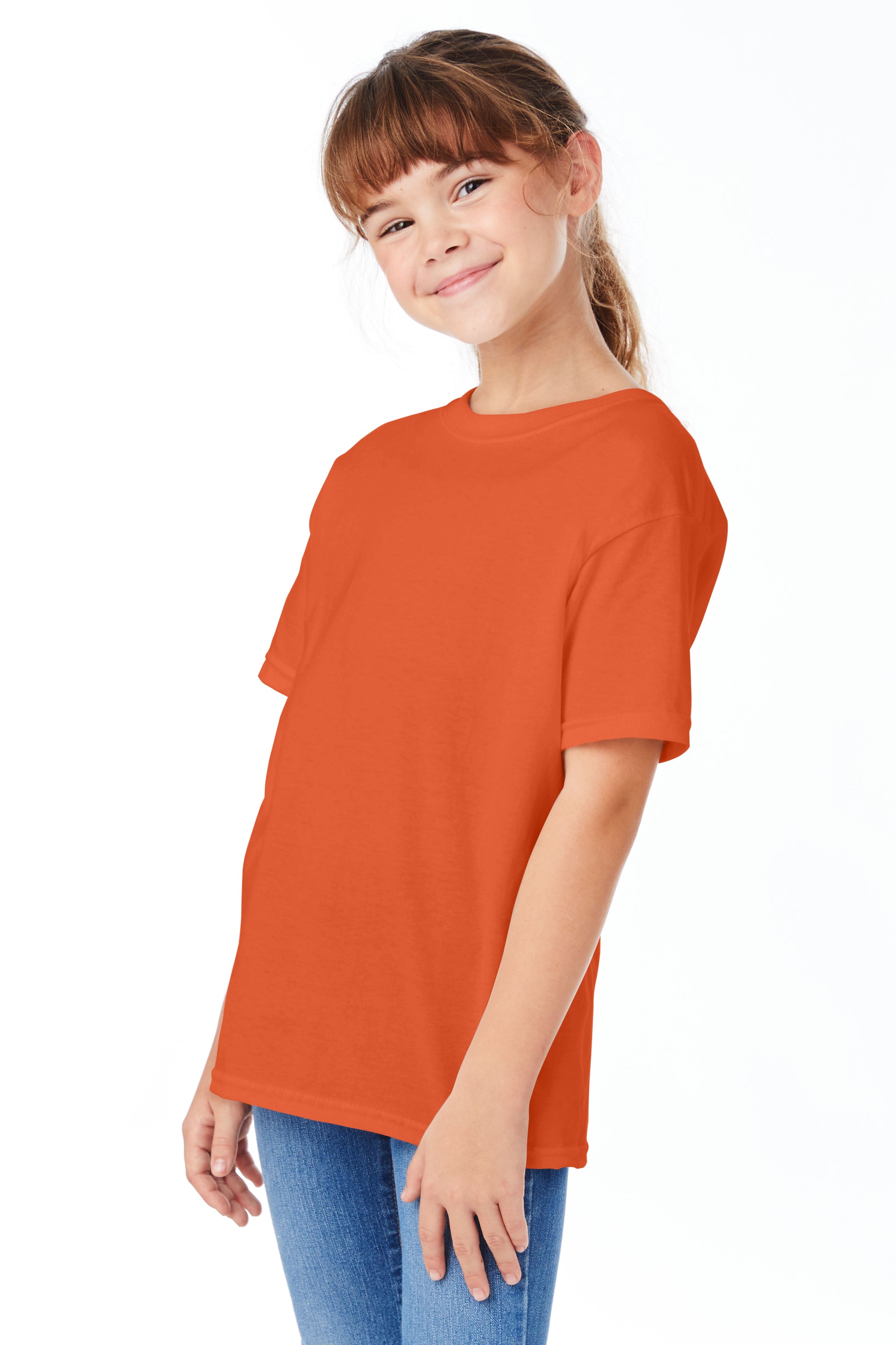 Youth Short Sleeve Essential-T - Orange