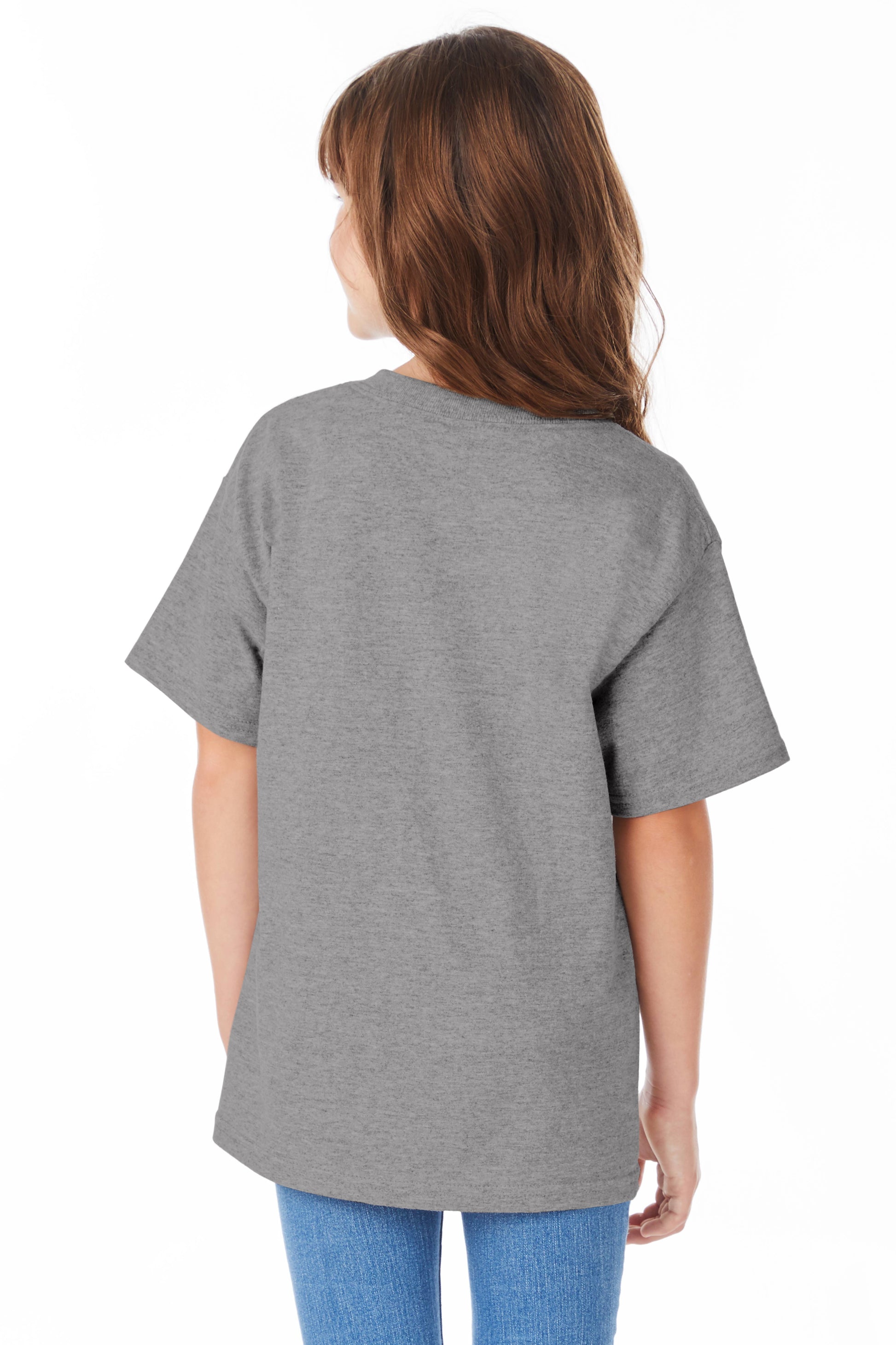 Youth Short Sleeve Essential-T - Oxford Gray
