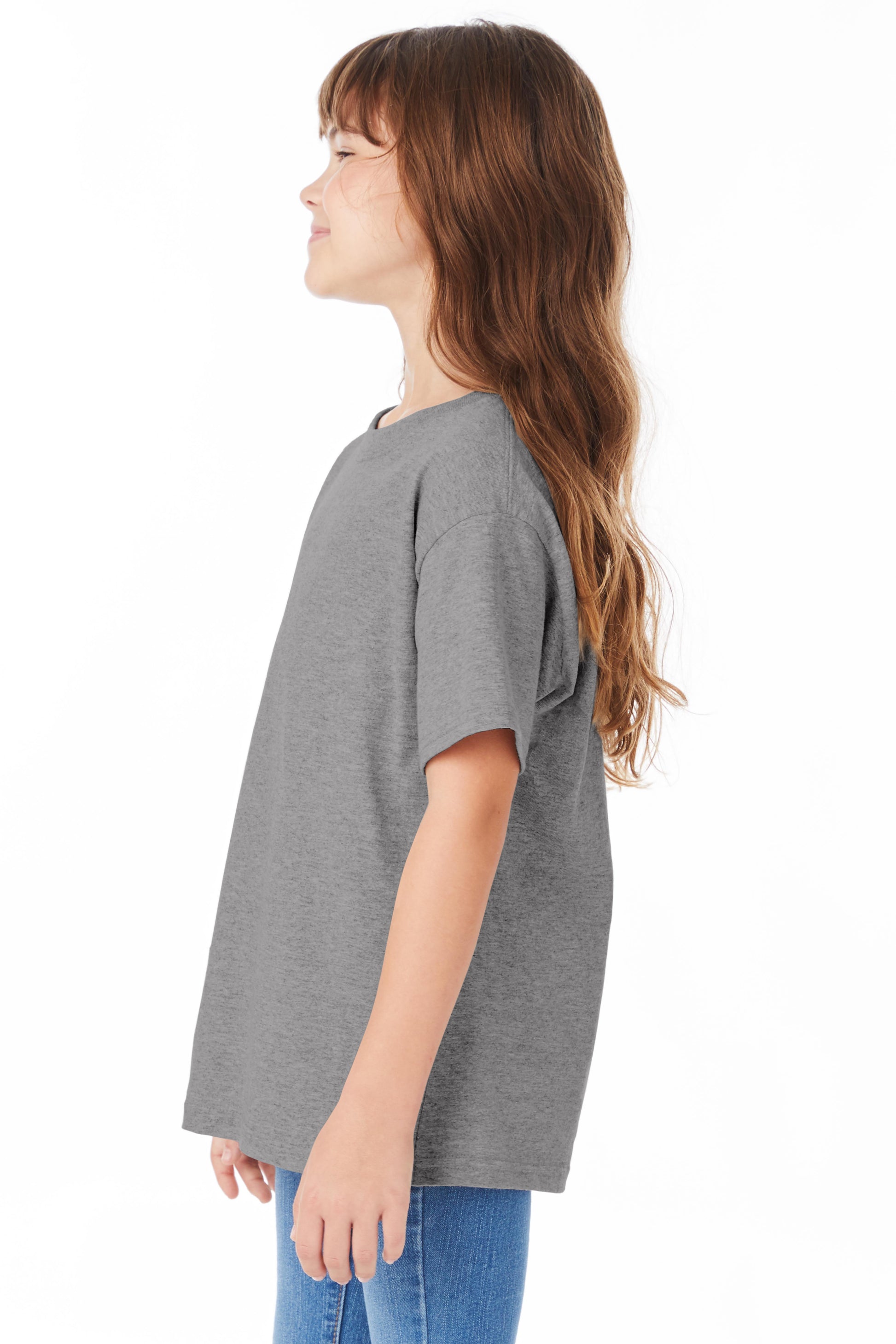 Youth Short Sleeve Essential-T - Oxford Gray