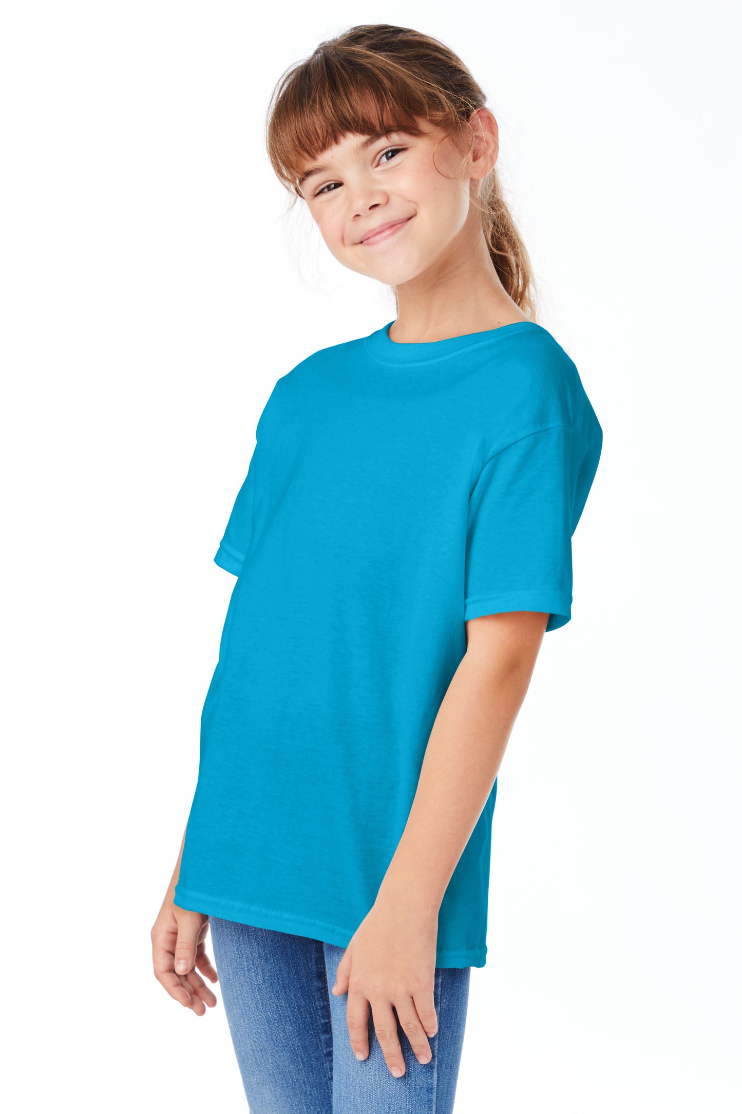 Youth Short Sleeve Essential-T - Teal