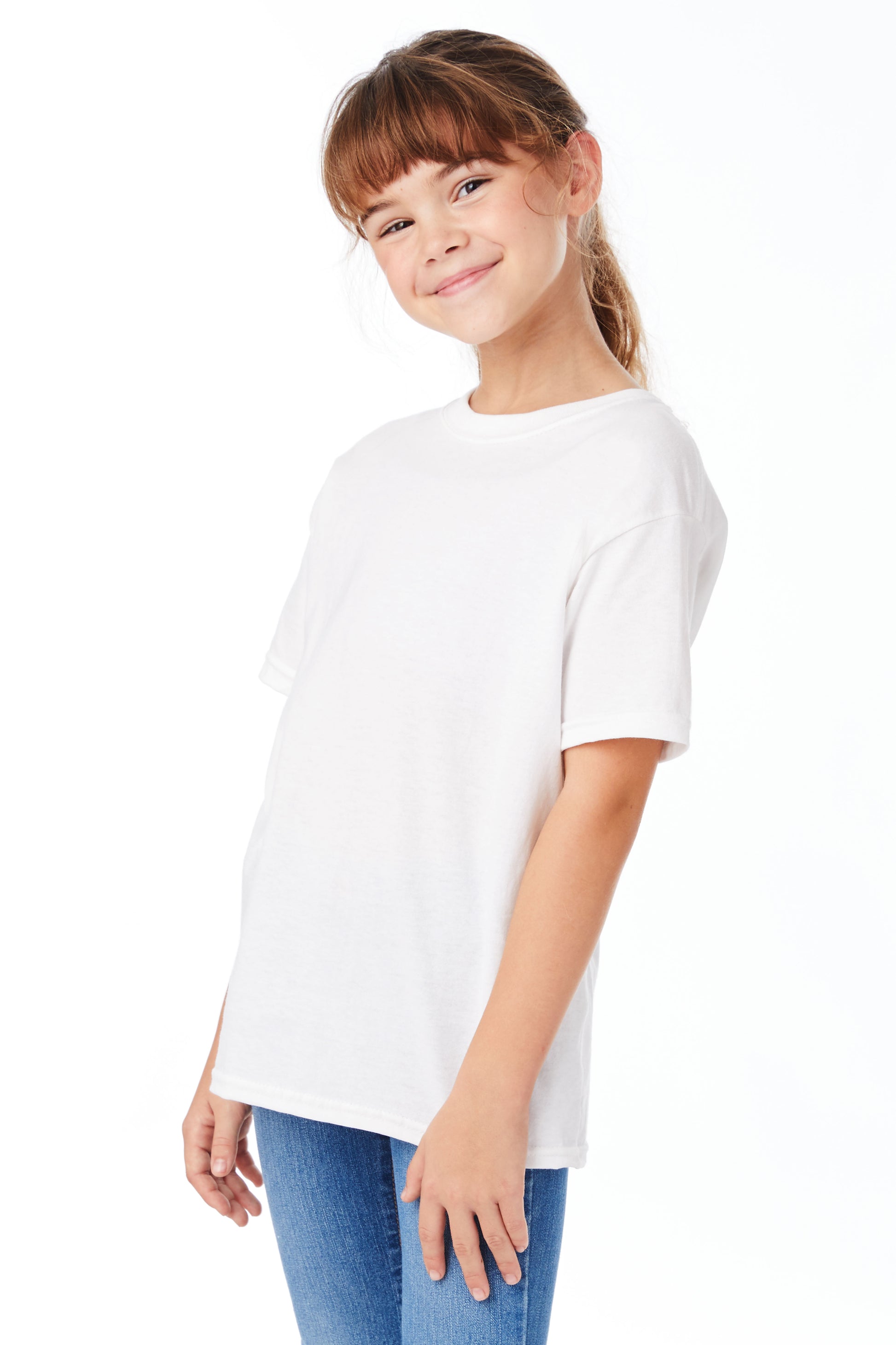 Youth Short Sleeve Essential-T - White