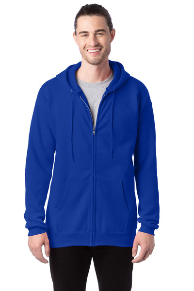 Ultimate Cotton® 90/10 Full-Zip Hoodie - Deep Royal