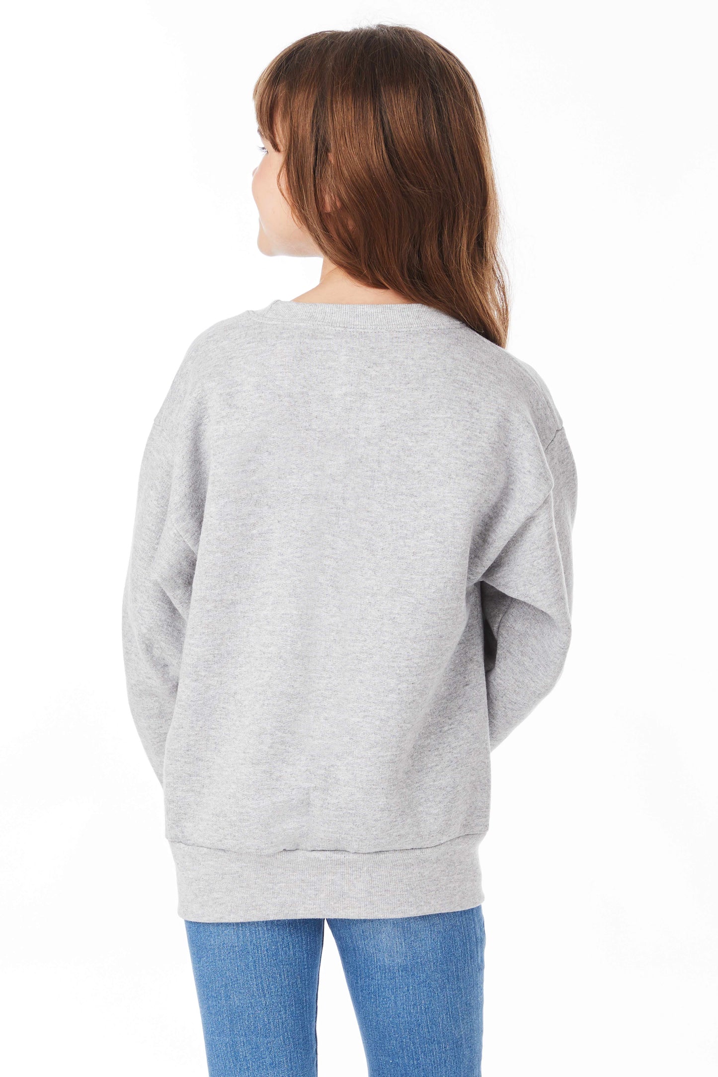 Youth EcoSmart® 50/50 Sweatshirt - Light Steel