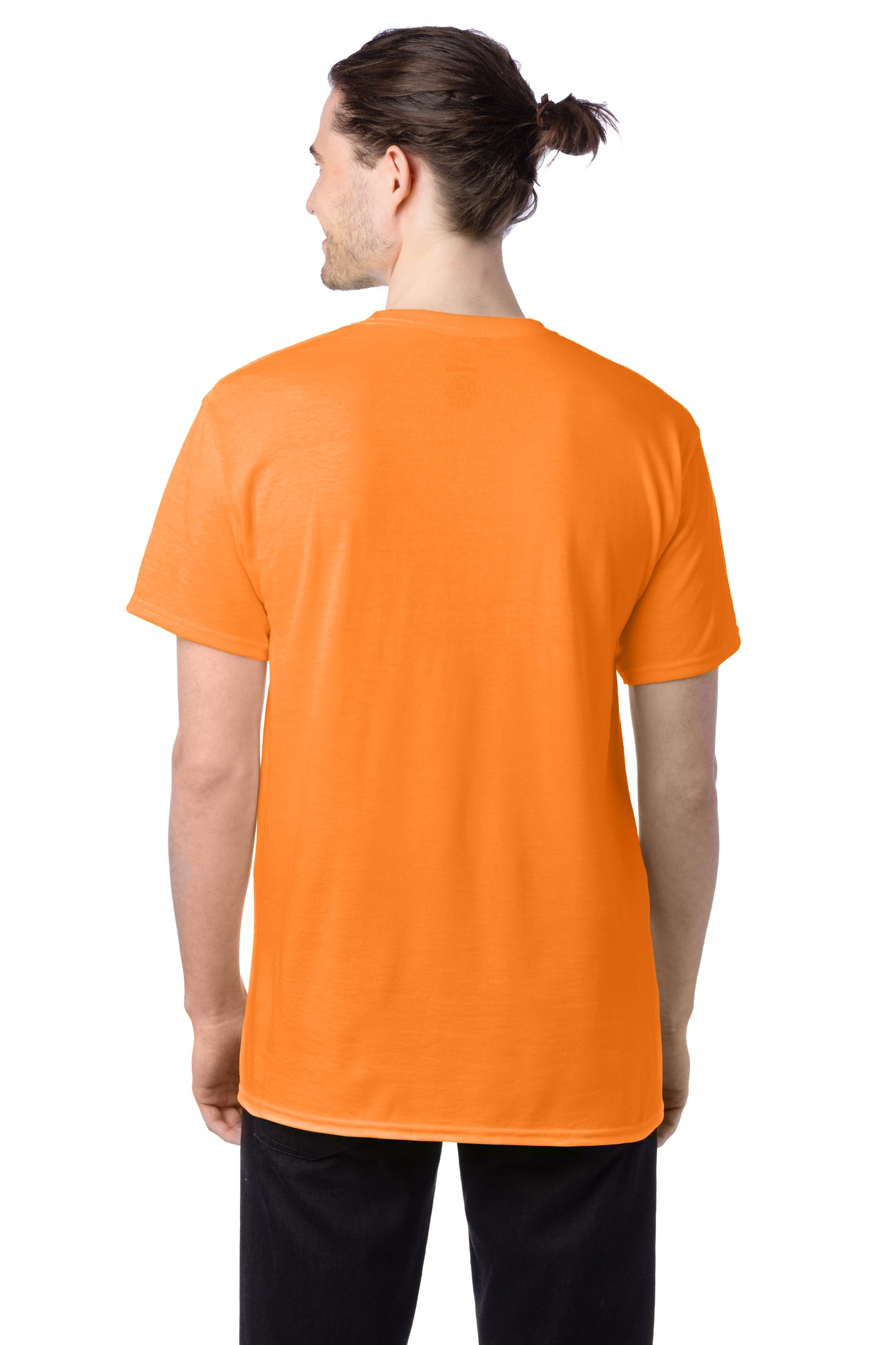 Workwear Short Sleeve Pocket Tee - Safety Orange
