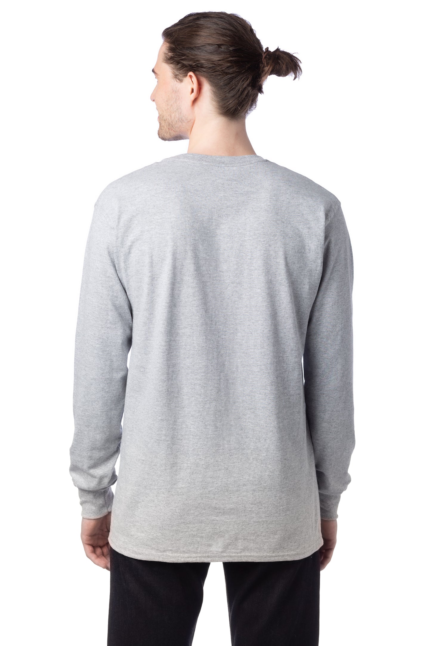 Workwear Long Sleeve Pocket Tee - Light Steel