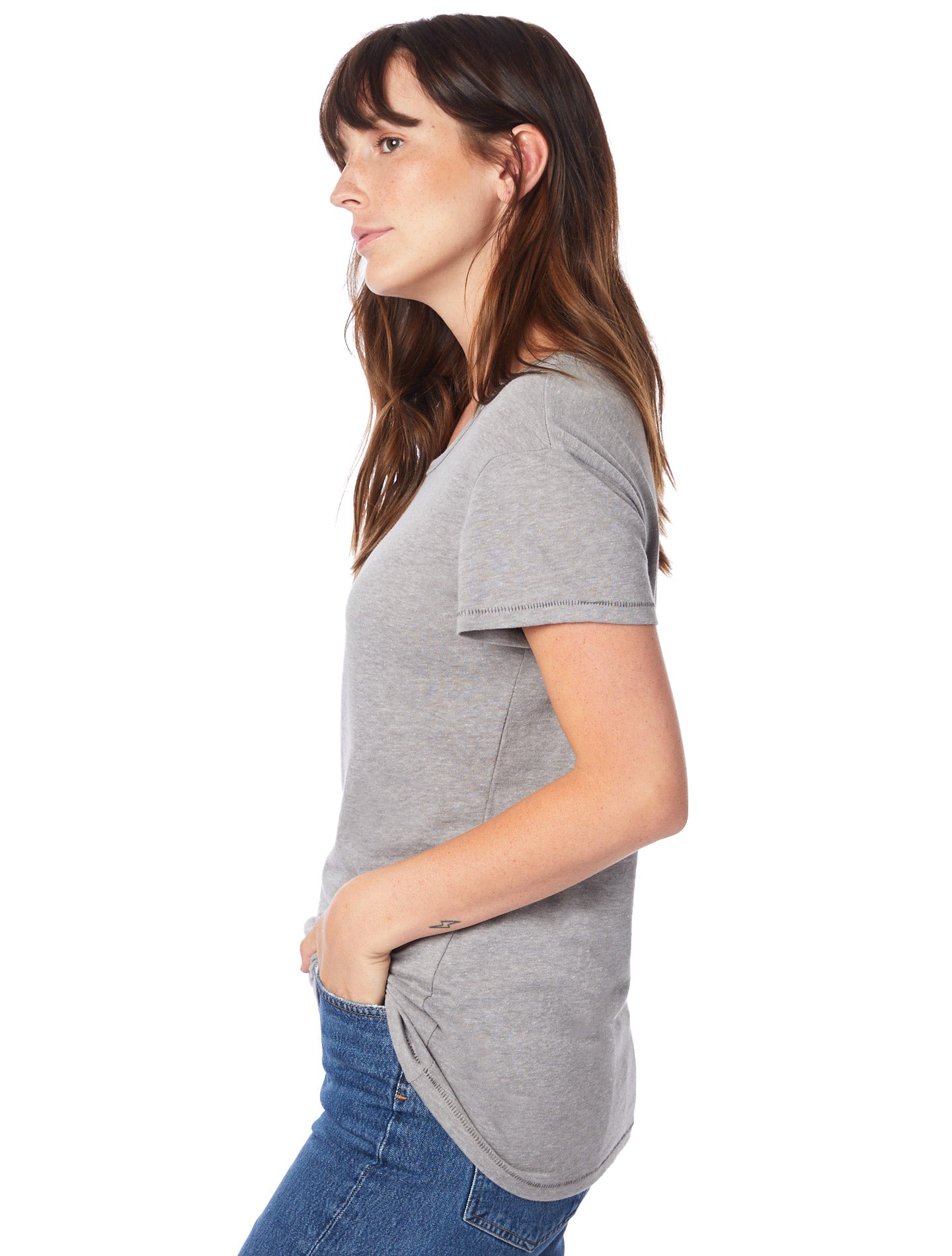 Women's Keepsake Vintage Jersey T-Shirt - Smoke