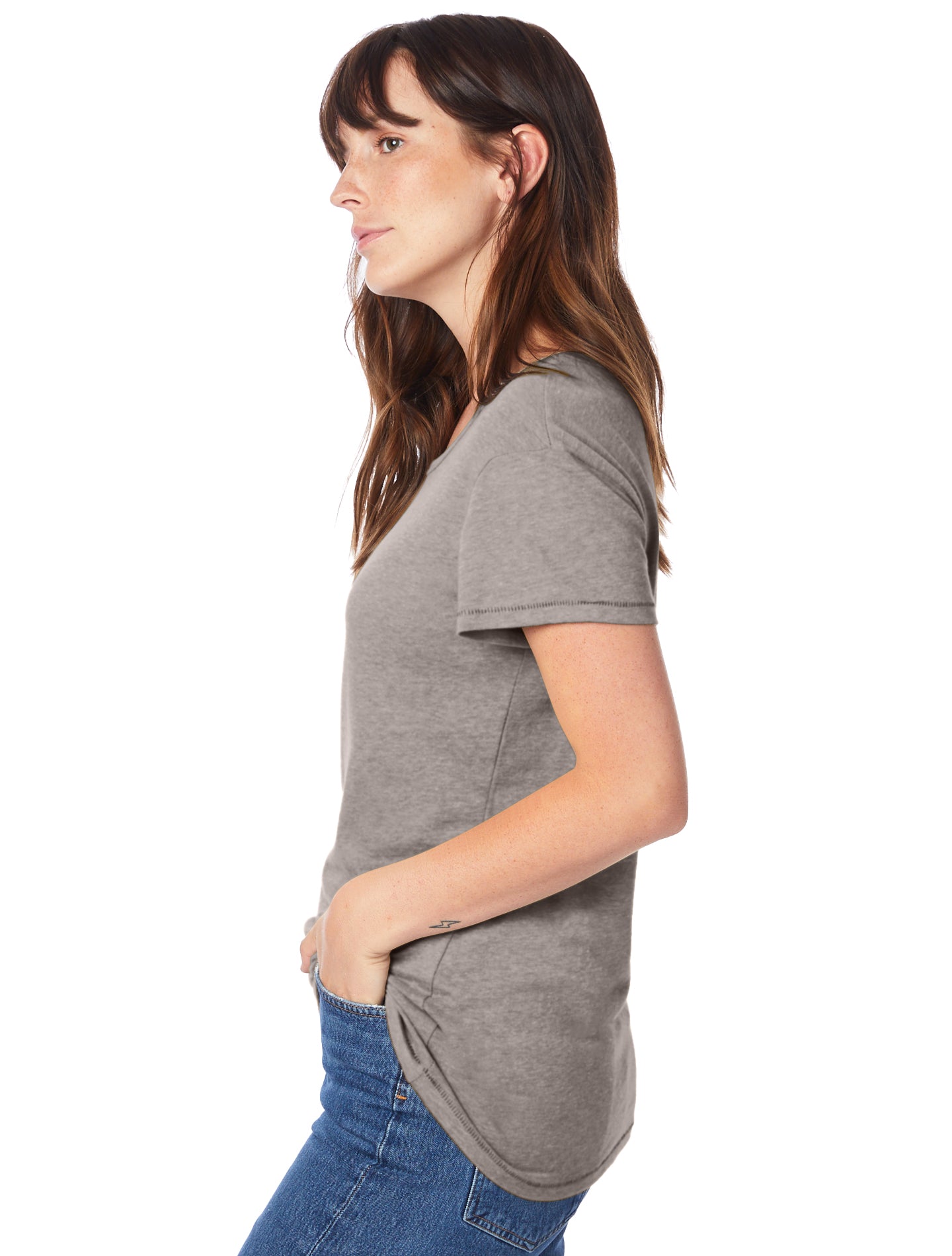 Women's Keepsake Vintage Jersey T-Shirt - Vintage Coal