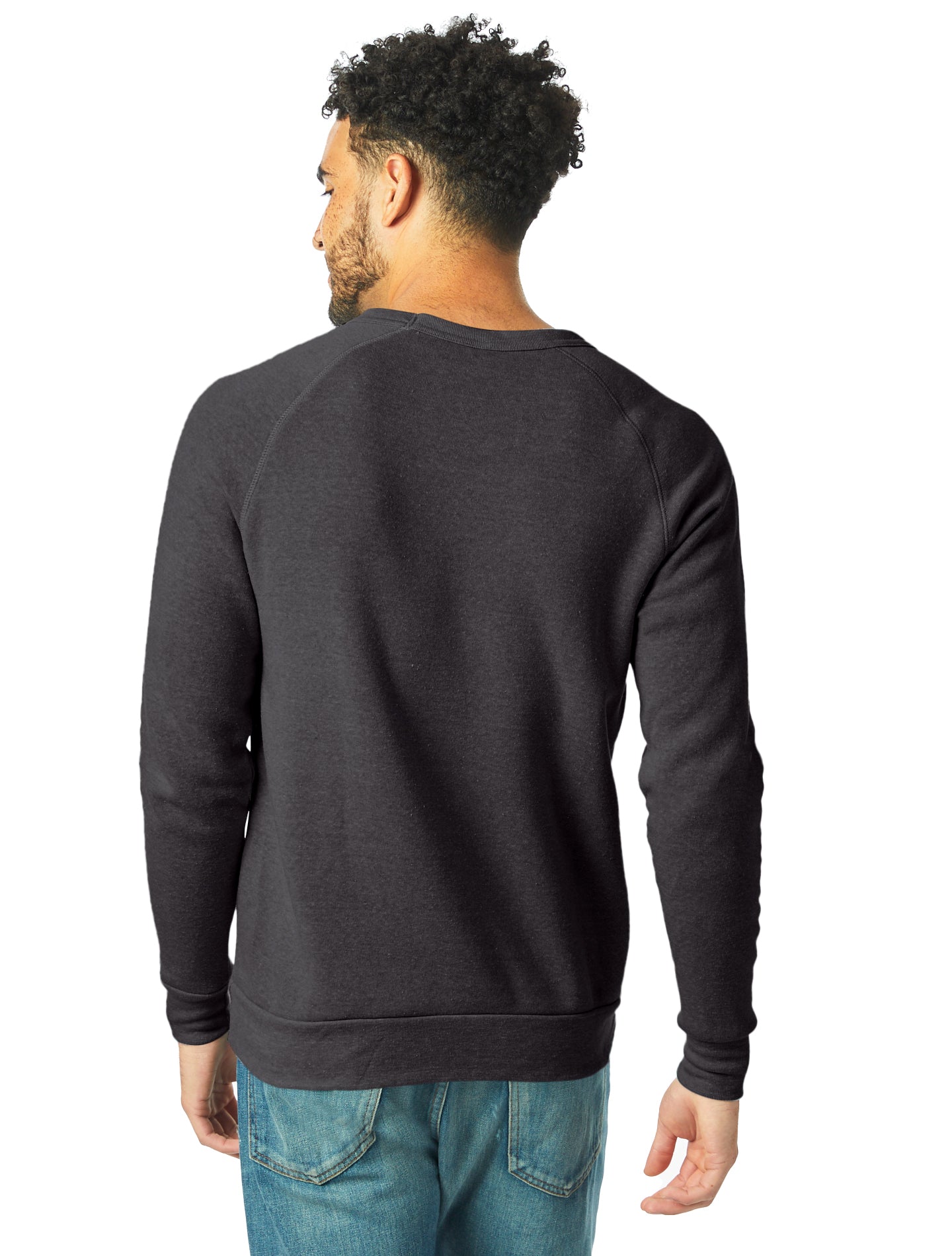 Unisex Champ Eco-Fleece Solid Sweatshirt - Eco True Black