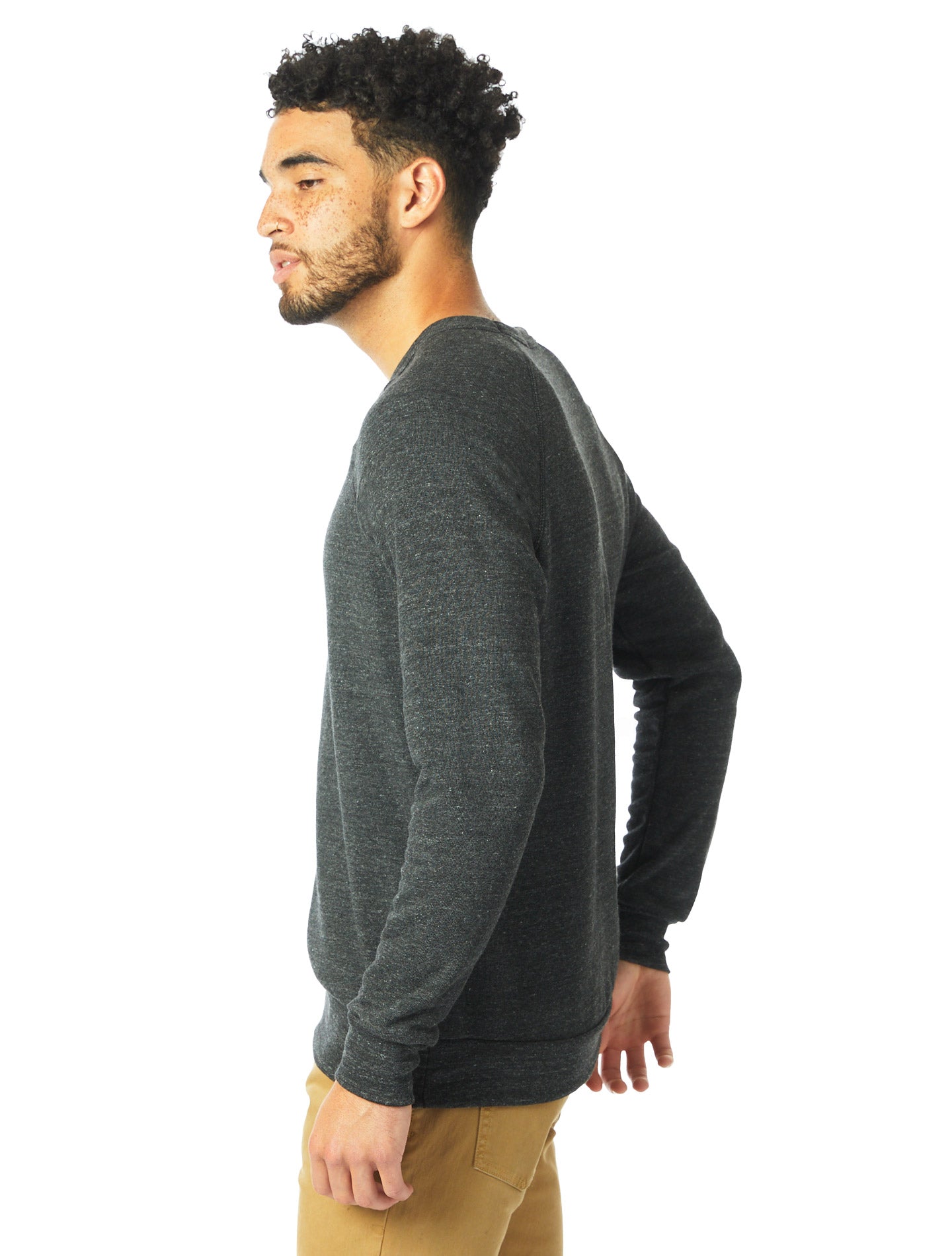 Unisex Champ Eco-Fleece Solid Sweatshirt - Eco Black