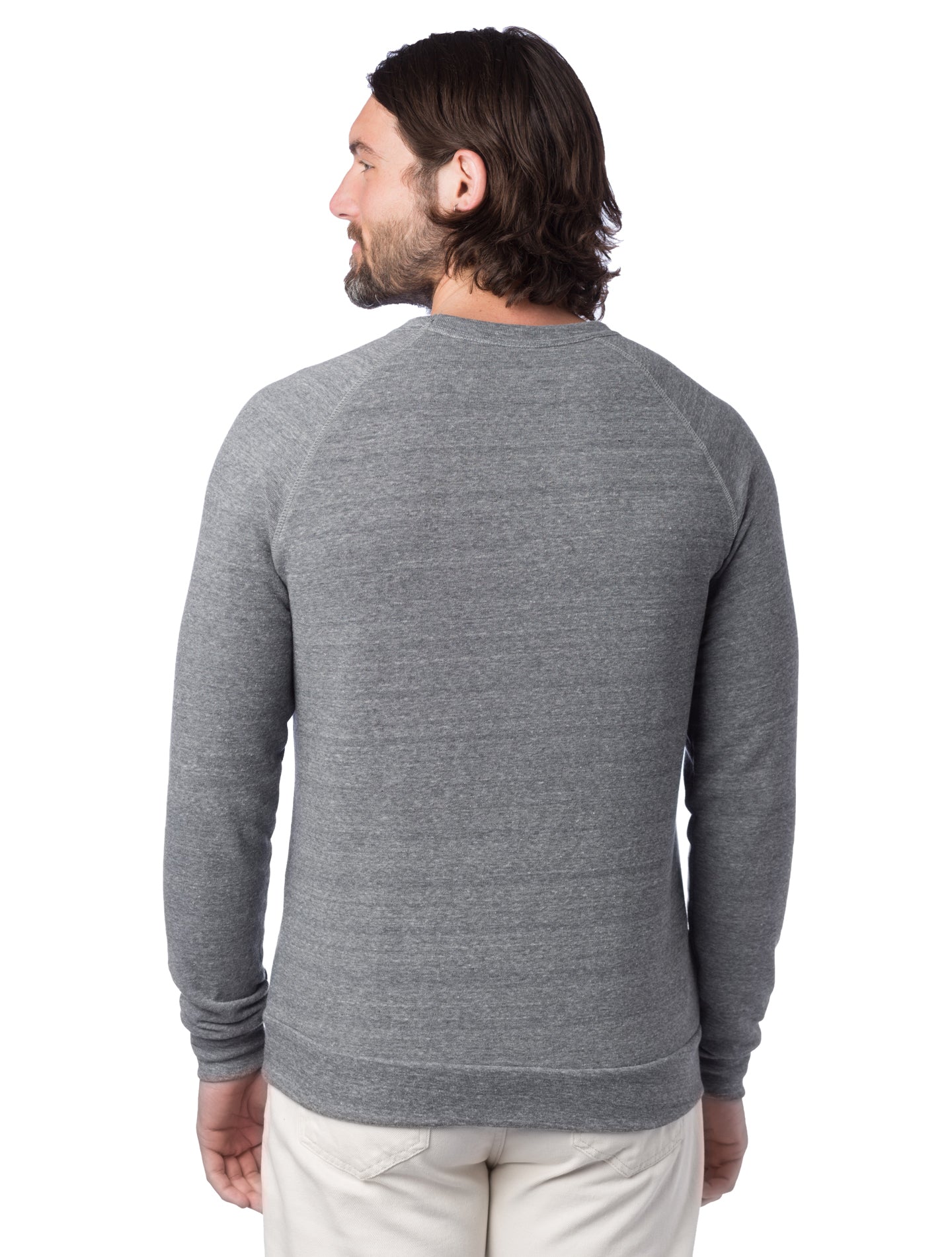 Unisex Champ Eco-Fleece Solid Sweatshirt - Eco Gray