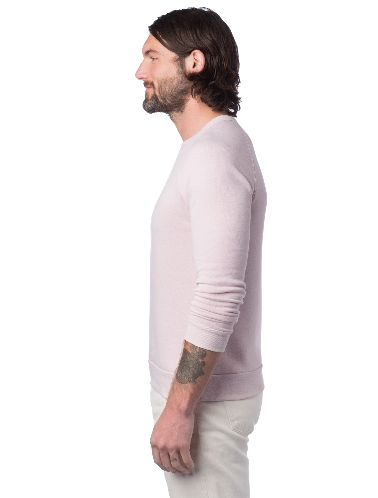 Unisex Champ Eco-Fleece Solid Sweatshirt - Eco Rose Quartz