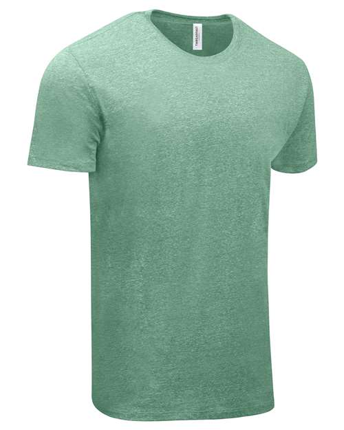 Threadfast Apparel 102A Green Triblend — direct side