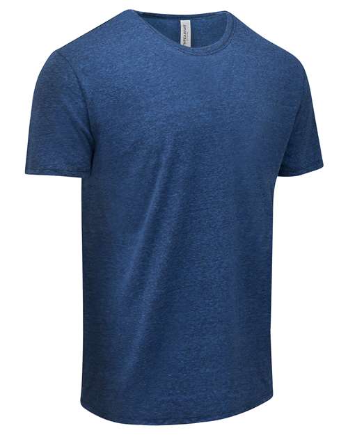 Threadfast Apparel 102A Royal Black Triblend — direct side