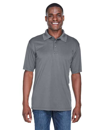 UltraClub 8425 Charcoal — on model front