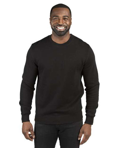 Threadfast Apparel 320C Black — on model front