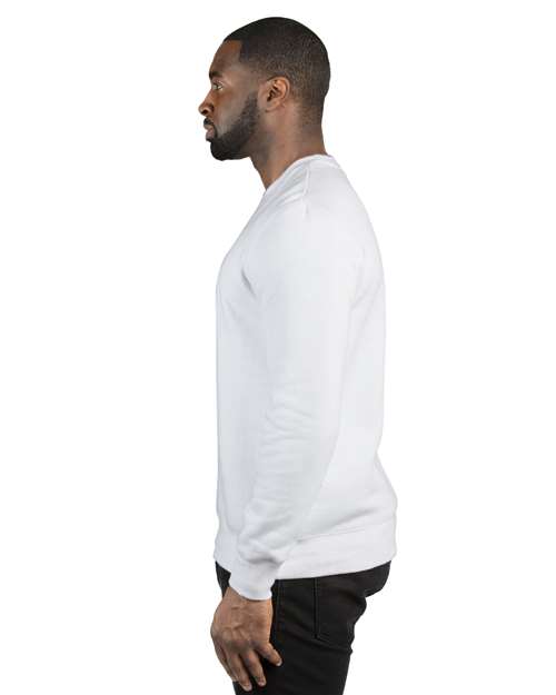 Threadfast Apparel 320C White — on model side