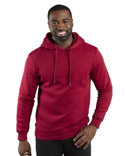 Threadfast Apparel 320H Burgundy — on model front