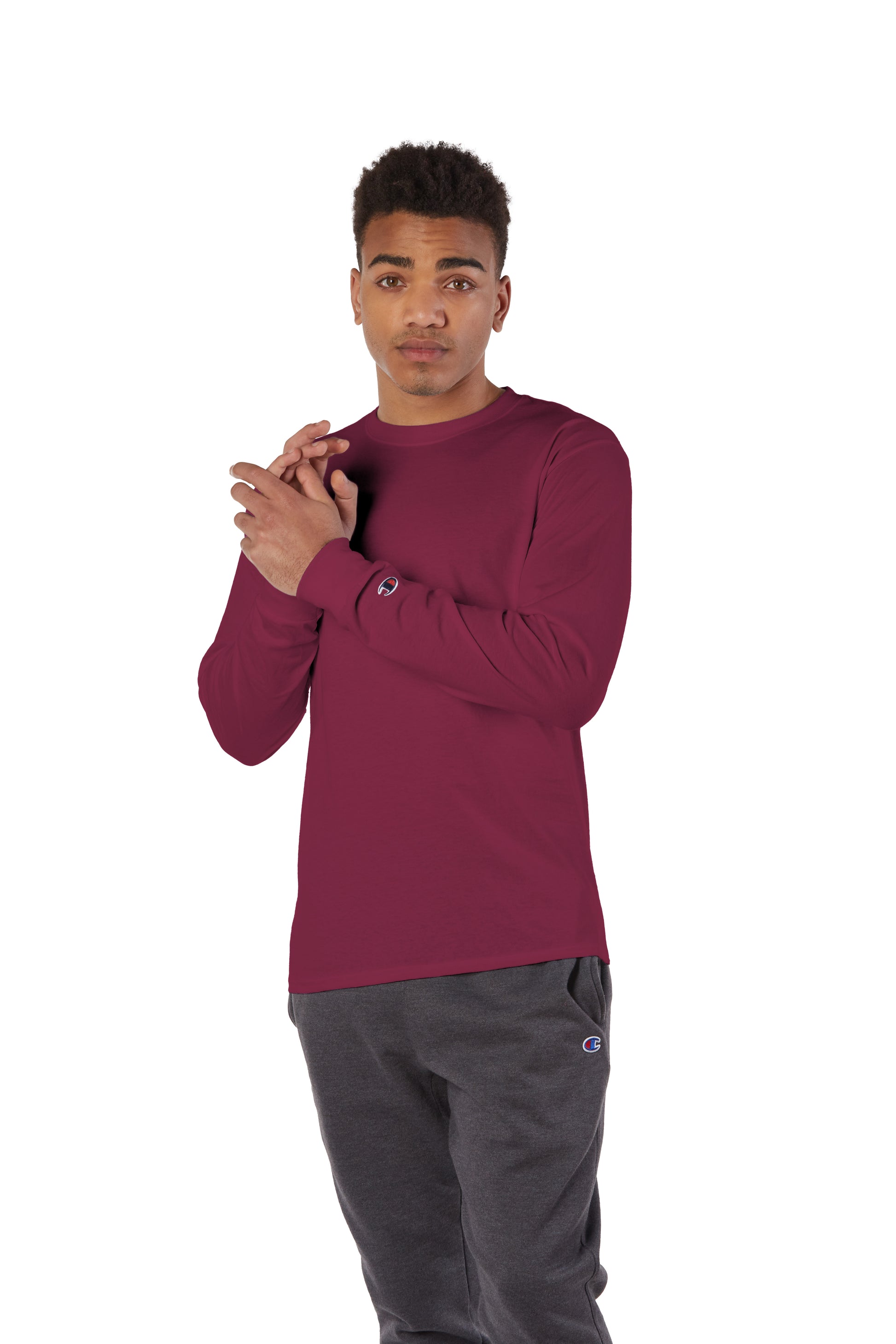 Unisex Long-Sleeve T-Shirt - Cardinal