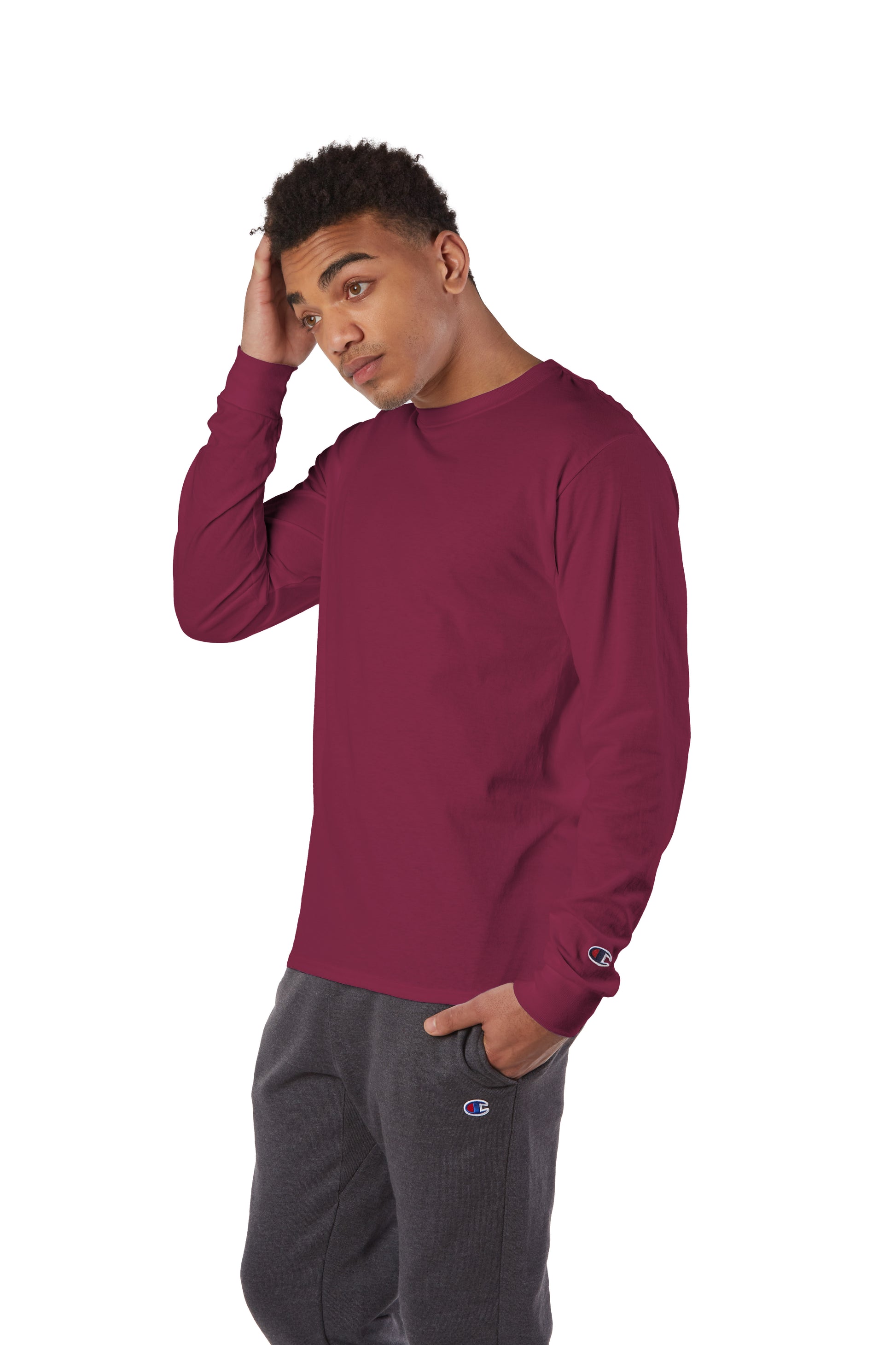 Unisex Long-Sleeve T-Shirt - Cardinal