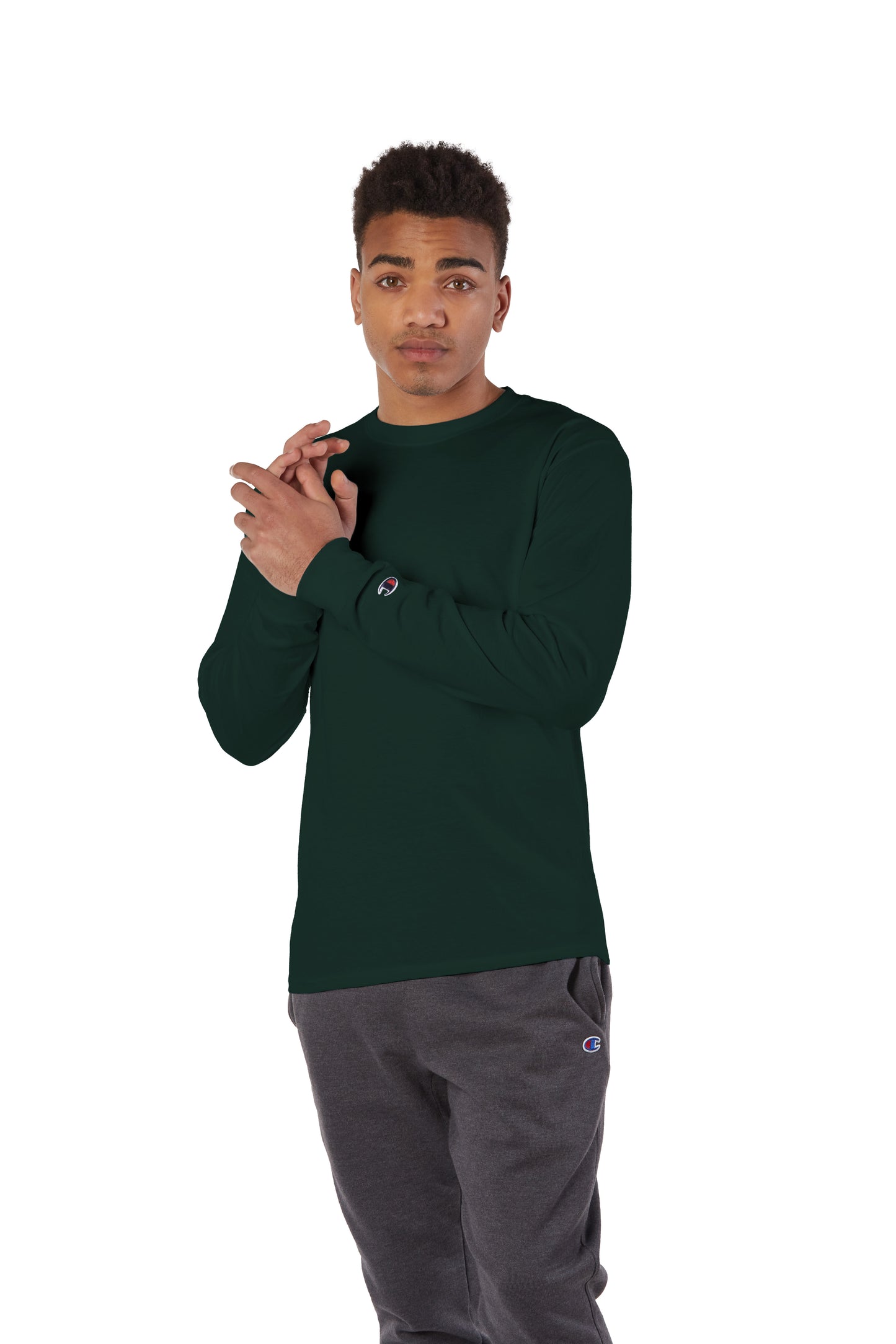 Unisex Long-Sleeve T-Shirt - Dark Green
