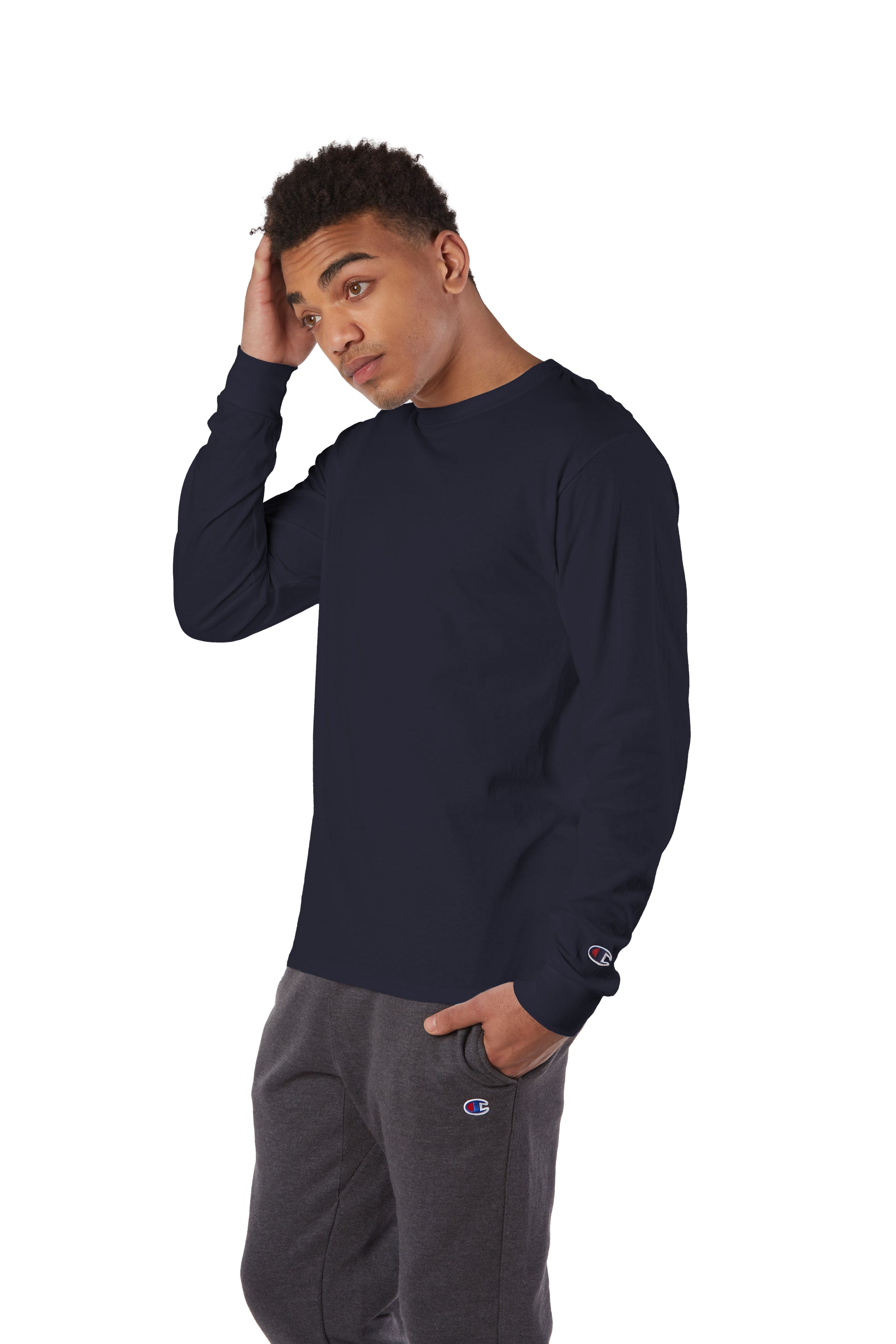 Unisex Long-Sleeve T-Shirt - Navy