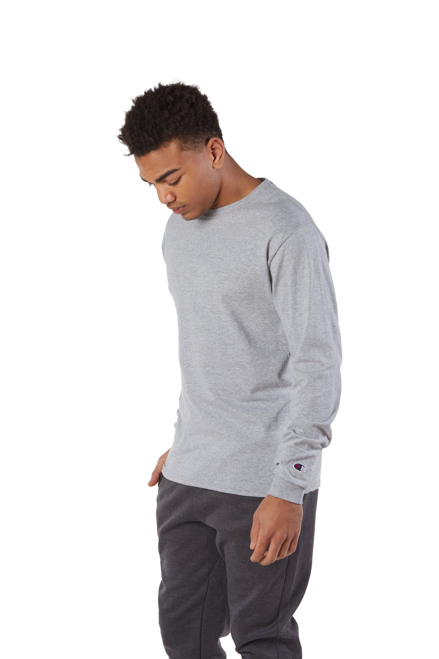 Unisex Long-Sleeve T-Shirt - Light Steel