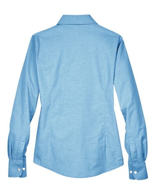 Harriton M600W Light Blue — back