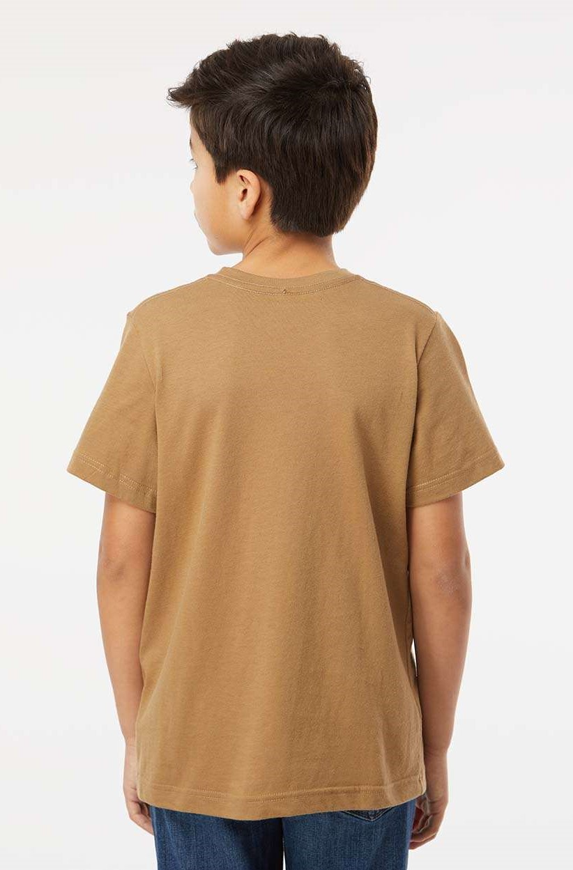 Youth Fine Jersey T-Shirt - Coyote Brown