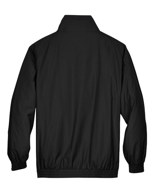 Harriton M740 Black/ Black — back