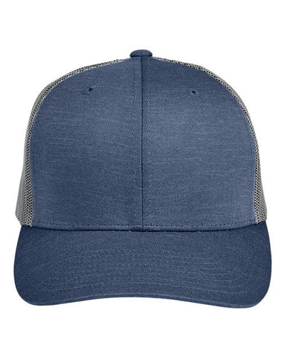Team 365 TT802 Sport Dark Navy Heather/ Sport Graphite — front