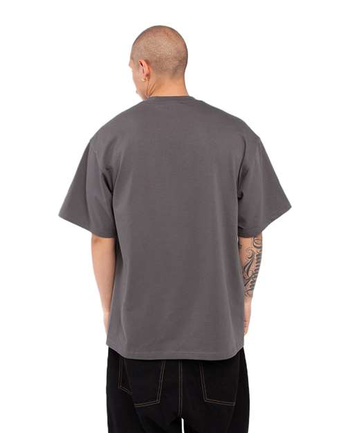 Shaka Wear SHMHSS Dark Grey — on model back
