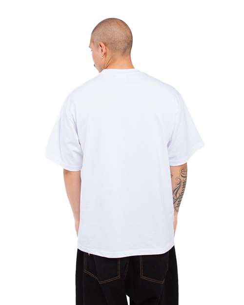 Shaka Wear SHMHSS White — on model back