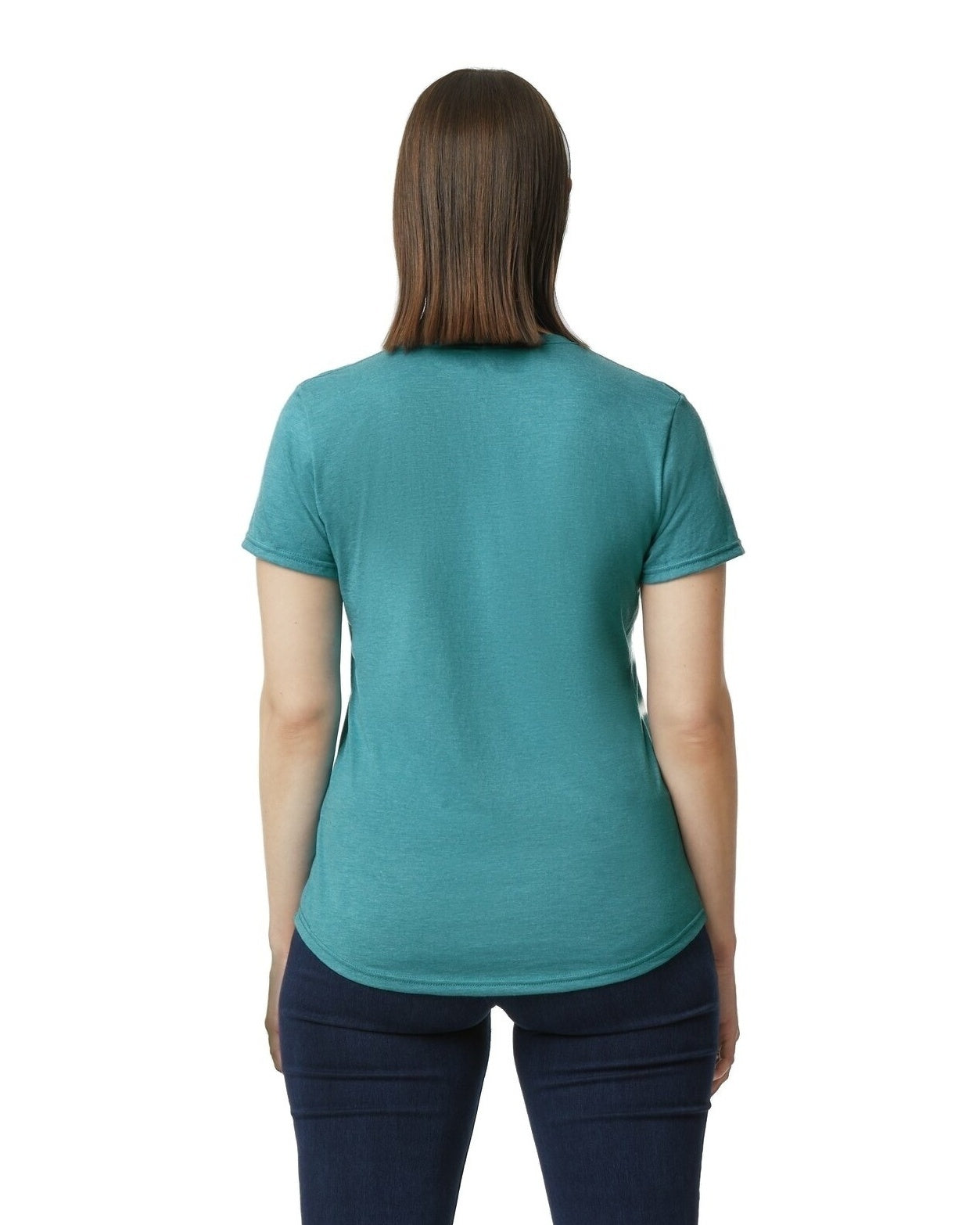 Women's Triblend T-Shirt - Heather Galapagos Blue