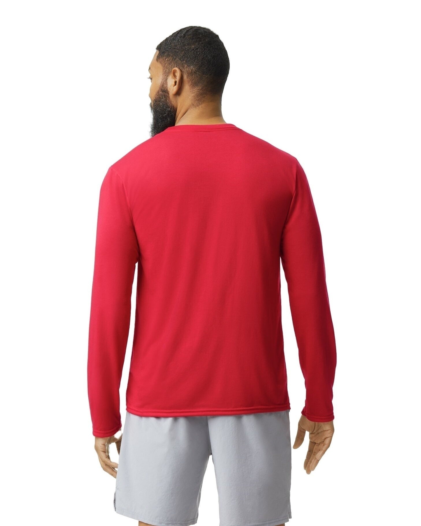 Unisex Performance®  Long-Sleeve T-Shirt - Red