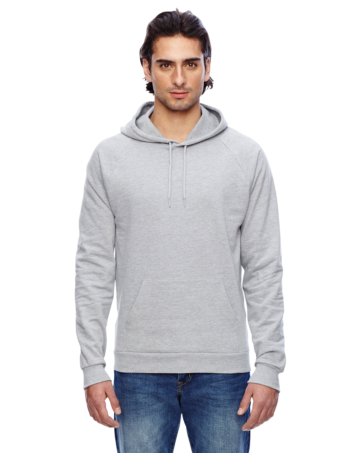 Unisex California Fleece Pullover Hoodie - Heather Gray