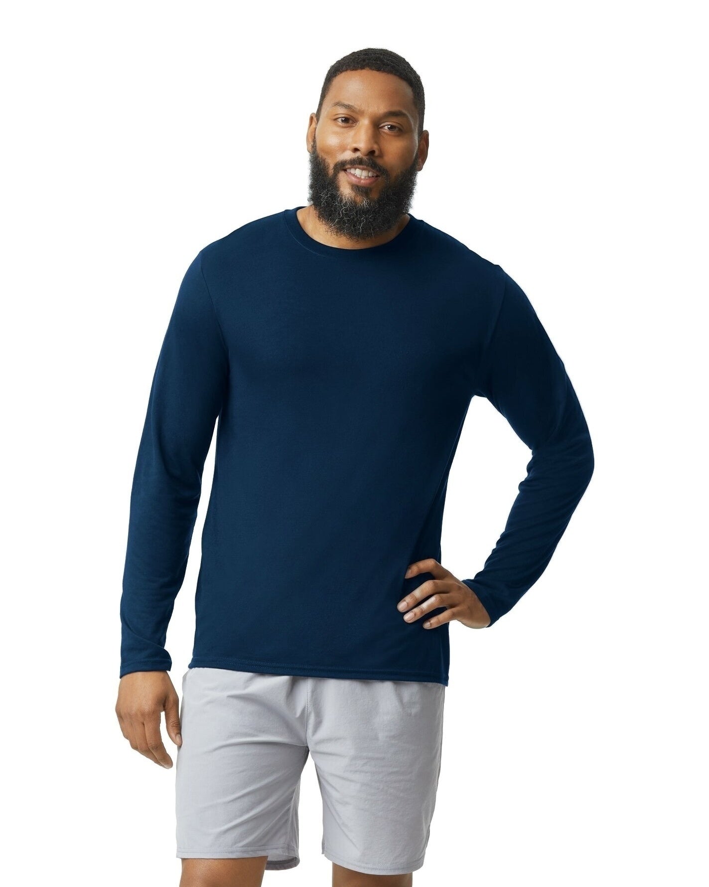 Unisex Performance®  Long-Sleeve T-Shirt - Navy