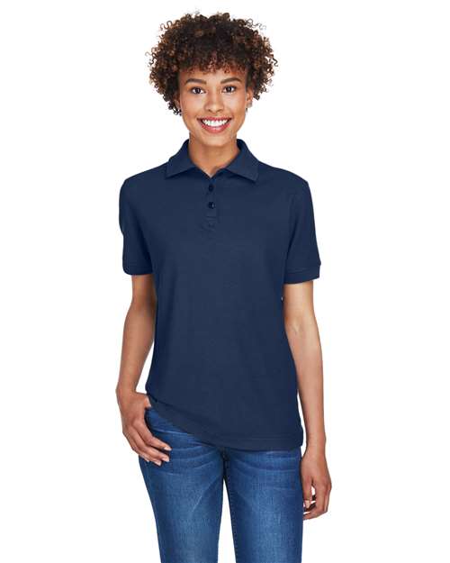 UltraClub 8541 Navy — on model front