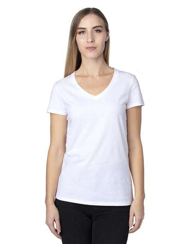 Threadfast Apparel 200RV White — on model front