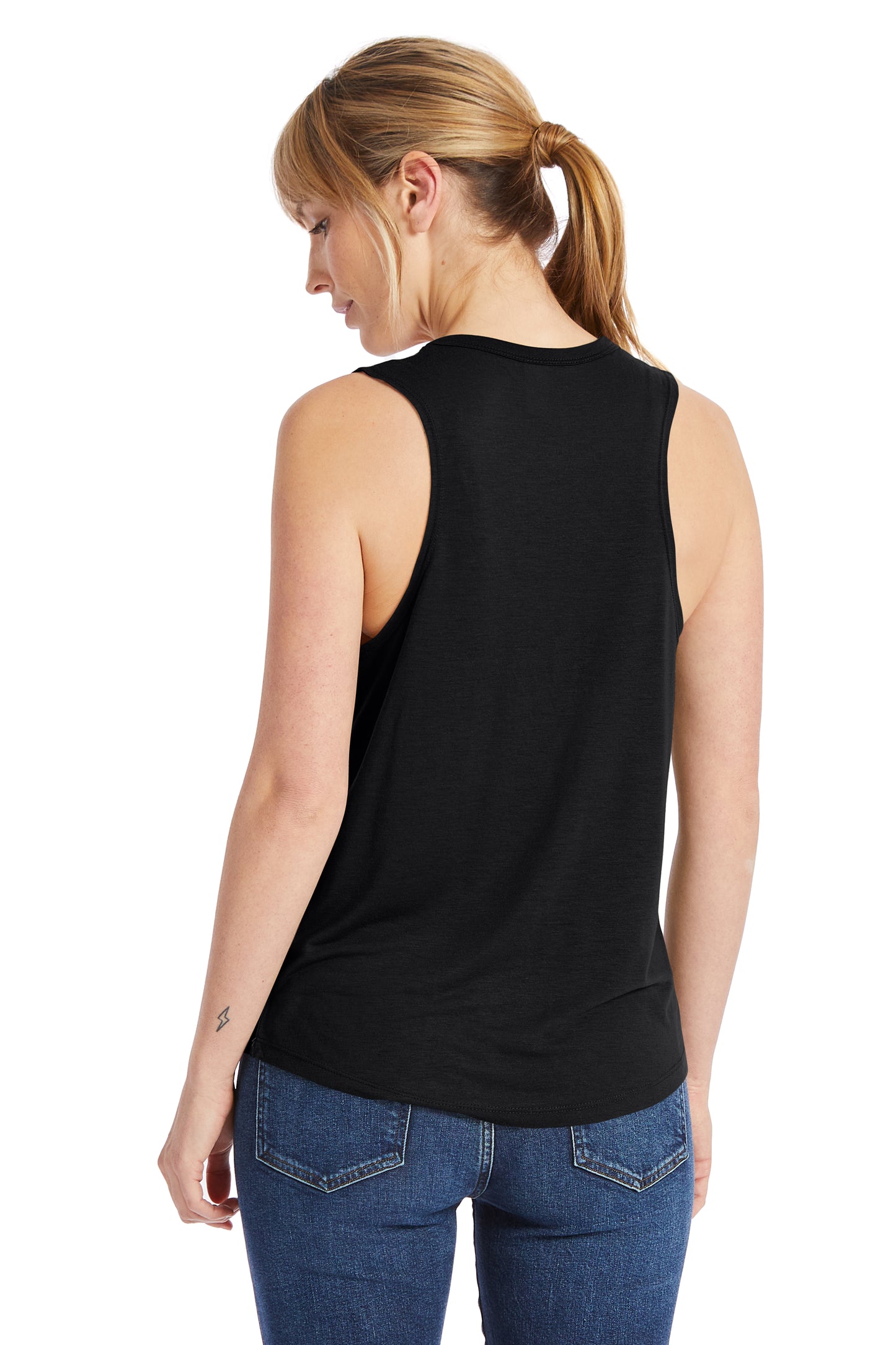 Women's Slinky-Jersey Muscle Tank - Black