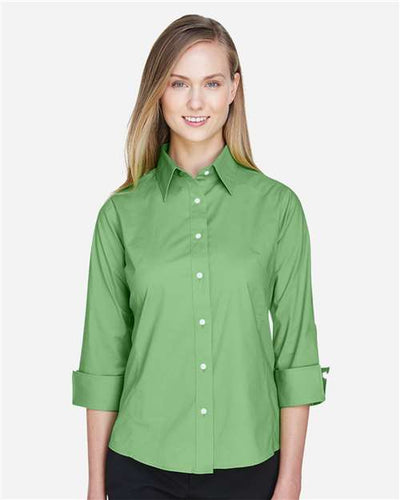 Devon & Jones DP625W Lime — on model front