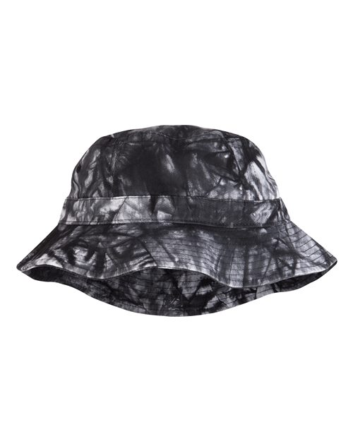 Adams Headwear VA101 Black Tie Dye — front